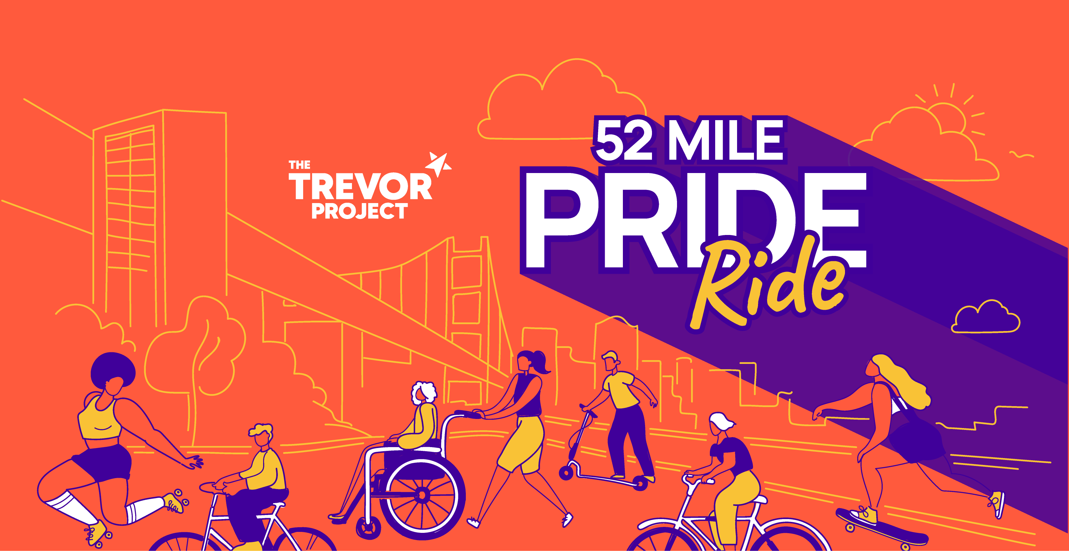 Join The Trevor Project For Our 52 Mile Pride Ride Challenge The